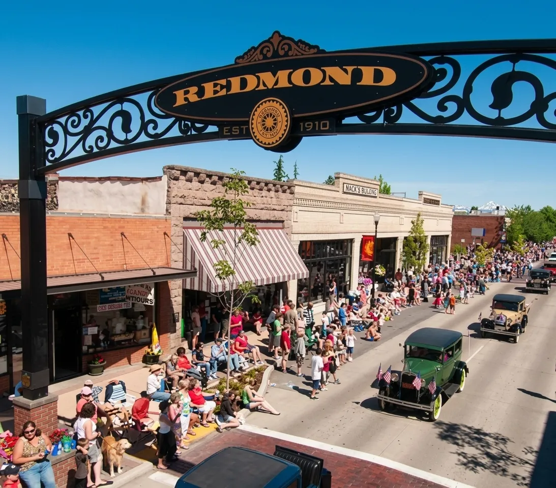 Maid Clean crew providing commercial cleaning for a Redmond, Oregon business