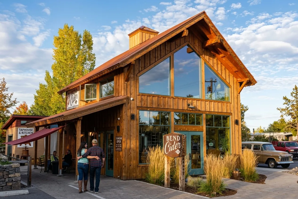 Cleaners servicing a rural Tumalo, Oregon property
